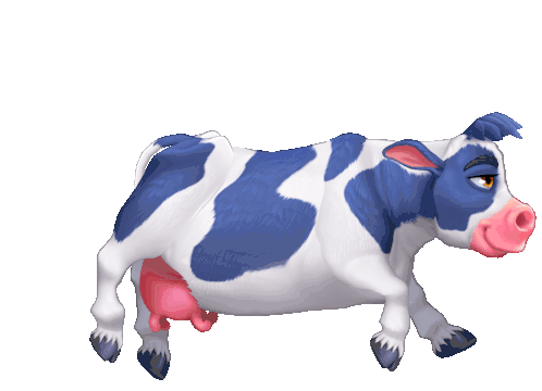Running Cow